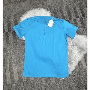 Warriors And Scholars Surf Active Henley Size XLarge (MSRP $49)